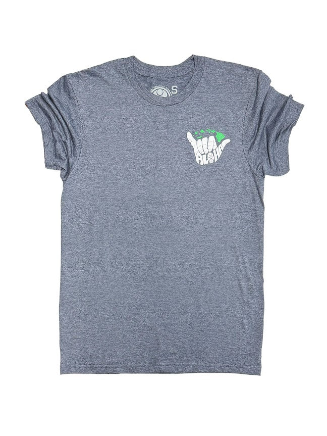 HIC ALOHA GO AROUND TEE - HEATHER NAVY - Image 2