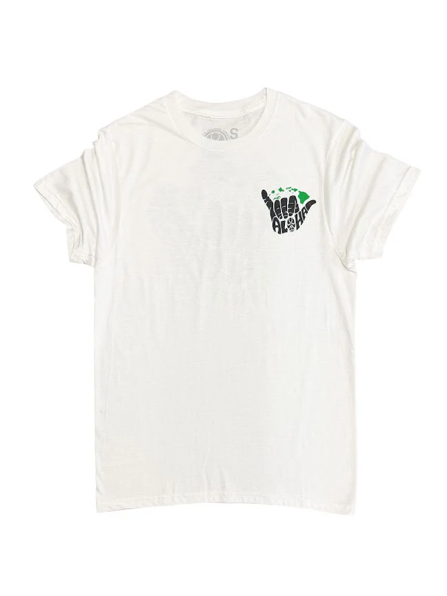 HIC ALOHA GO AROUND TEE - WHITE - Image 2