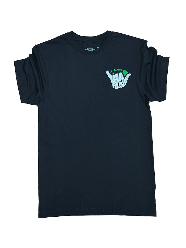 HIC ALOHA GO AROUND TEE - BLACK - Image 2