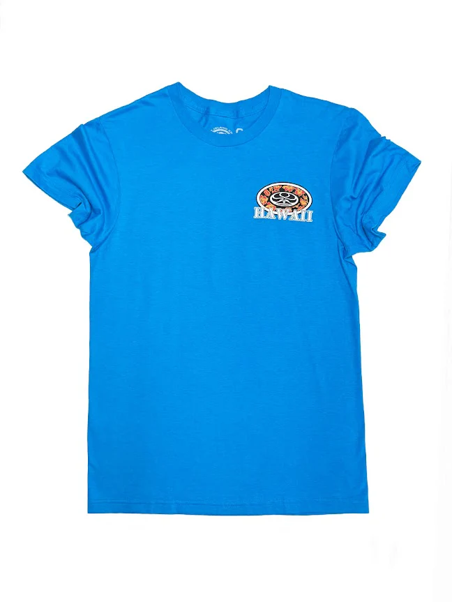 HIC ALOHA OVAL TEE - SAPPHIRE - Image 2