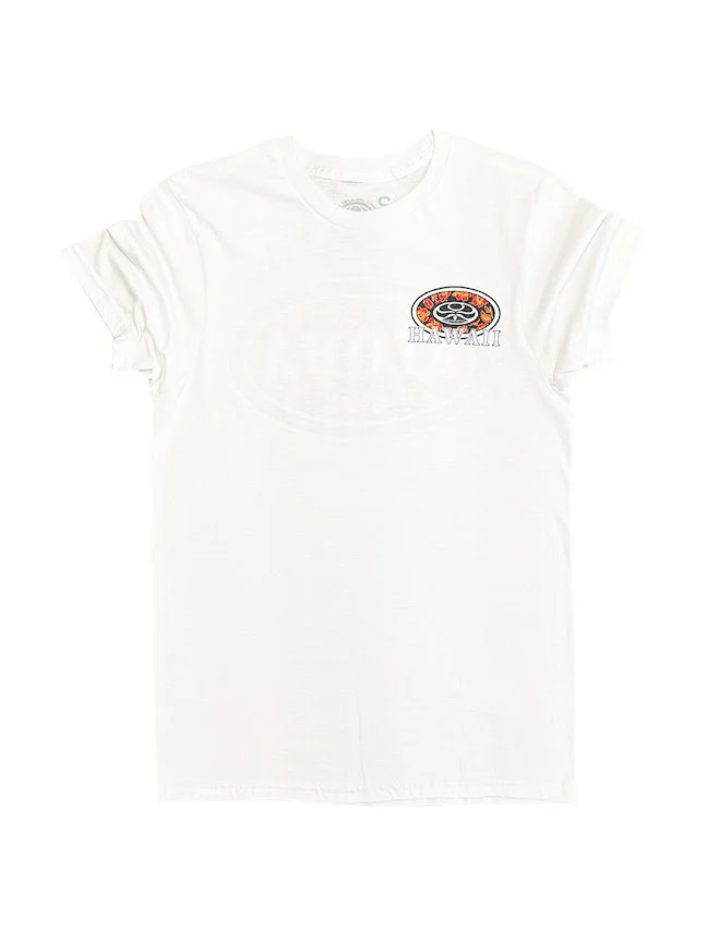 HIC ALOHA OVAL TEE - WHITE - Image 2