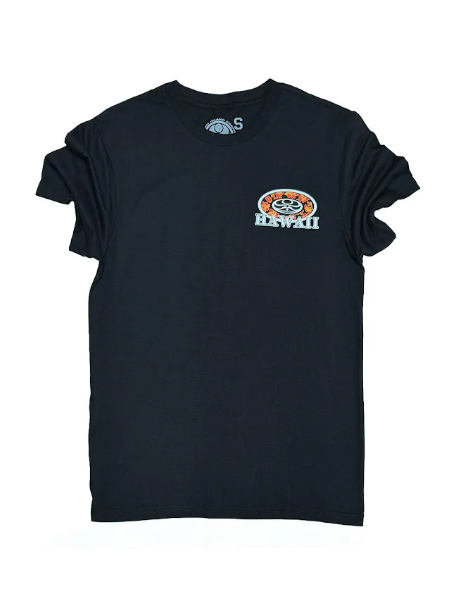 HIC ALOHA OVAL TEE - BLACK - Image 2