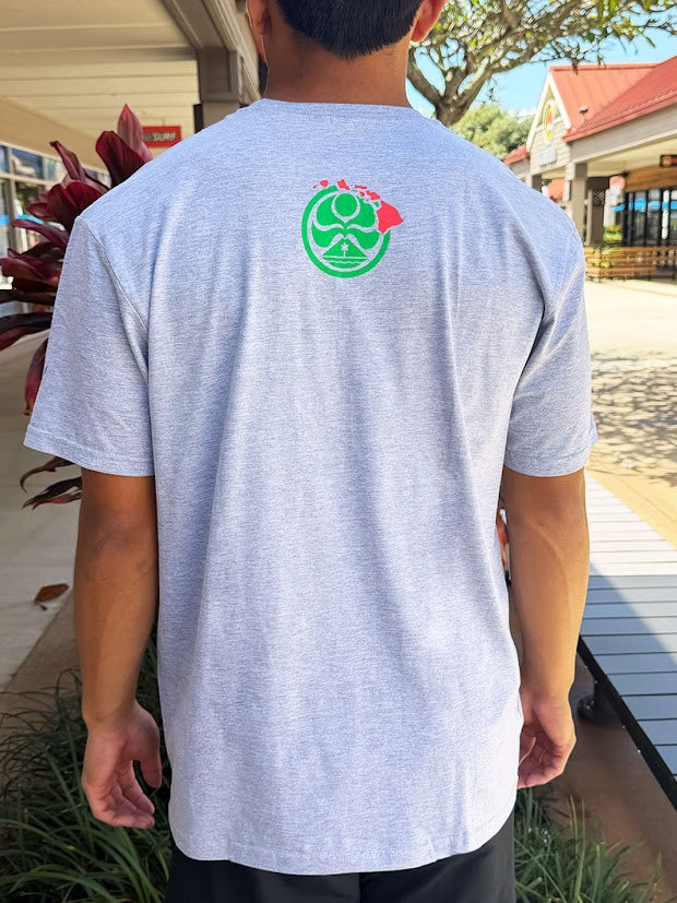 HIC ALOHA SCRIBE TEE - SPORT GREY - Image 2