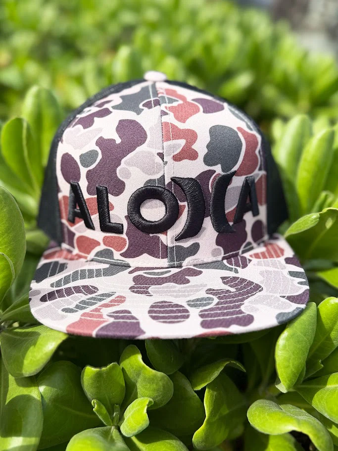 HURLEY ALOHA SNAPBACK TRUCKER - CAMO