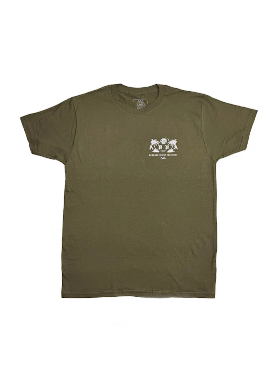 AVVA BRAND X HIC ISLAND TIME TEE - MILITARY GREEN - Image 2