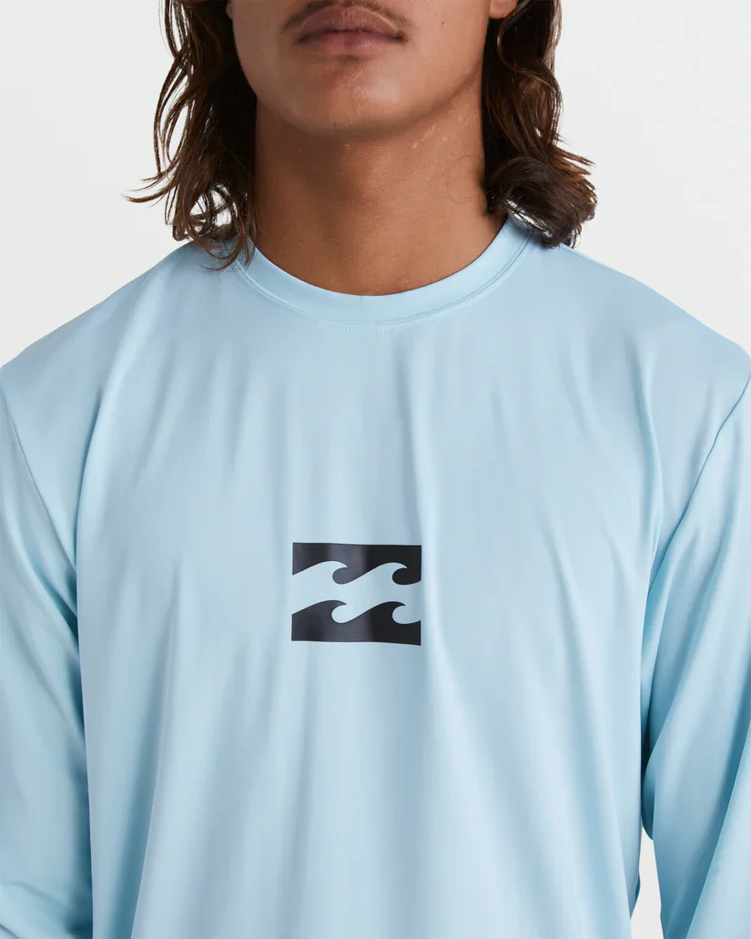 BILLABONG ALL DAY WAVE LOOSE FIT LONG SLEEVE LYCRA - BLUE (CBU) - Image 2