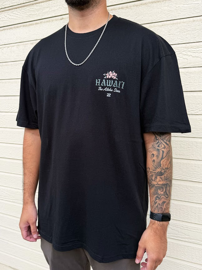 BILLABONG PERENNIAL HI TEE - BLACK - Image 2