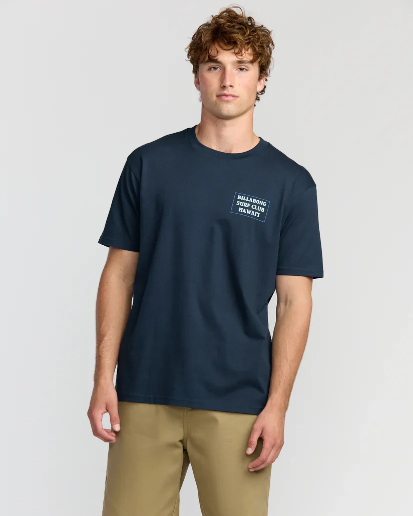 BILLABONG WAVE HI PREMIUM TEE - NAVY BLUE - Image 2
