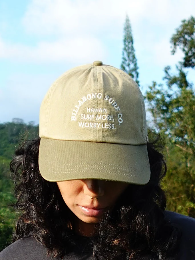 BILLABONG HAWAII DAP CAP HAT - GREEN ASH (GAH)