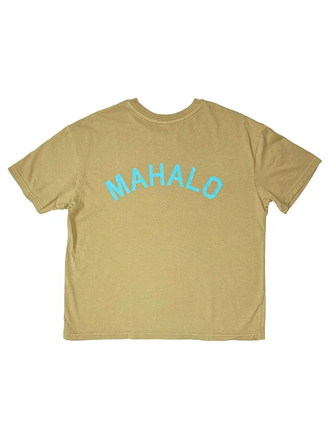 BILLABONG EASY STREET ALOHA/MAHALO WOMENS TEE - (MOV) - Image 2