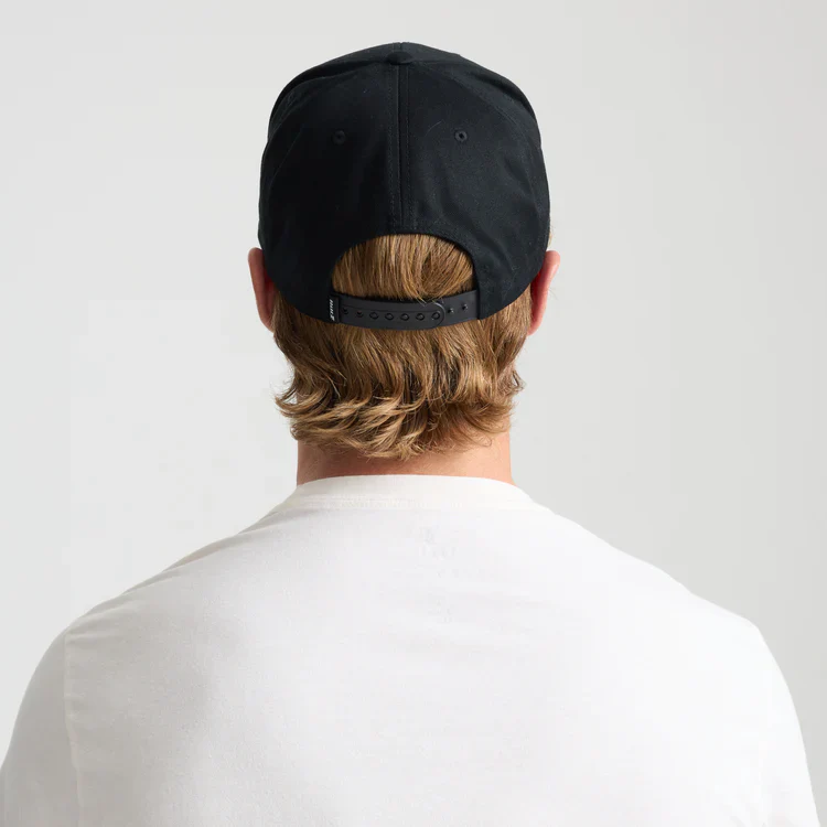 ROARK FEAR THE SEA SNAPBACK HAT - BLACK - Image 3