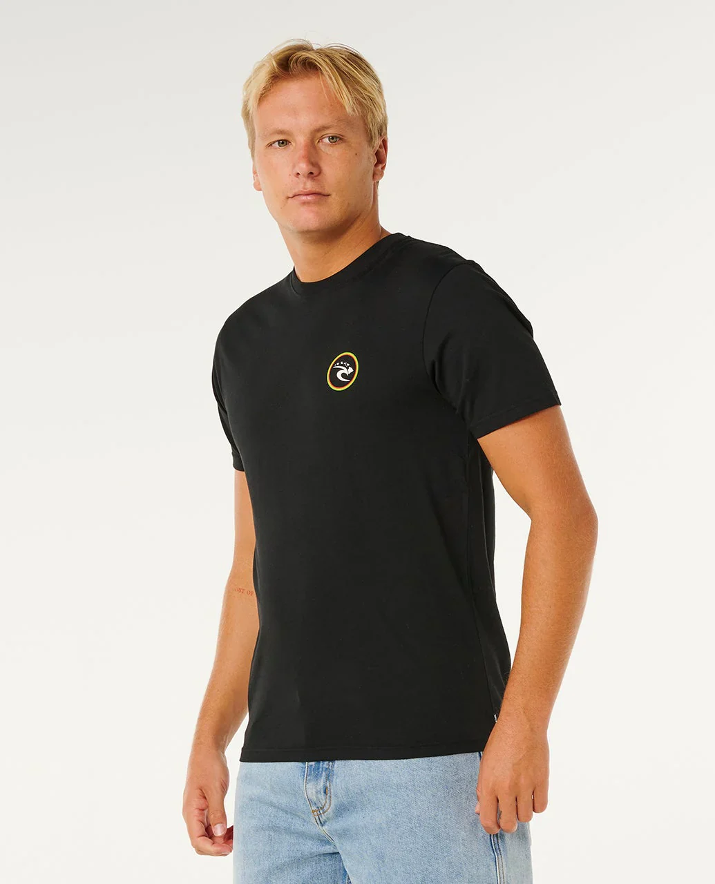RIP CURL HAWAII RING TEE - BLACK - Image 2