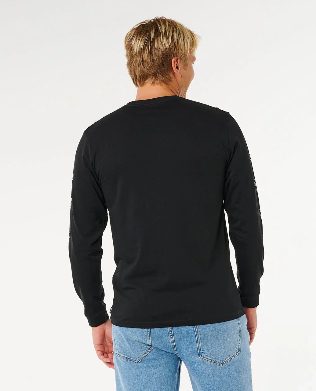 RIP CURL HAWAII TAPA HEX LONG SLEEVE- BLACK - Image 2