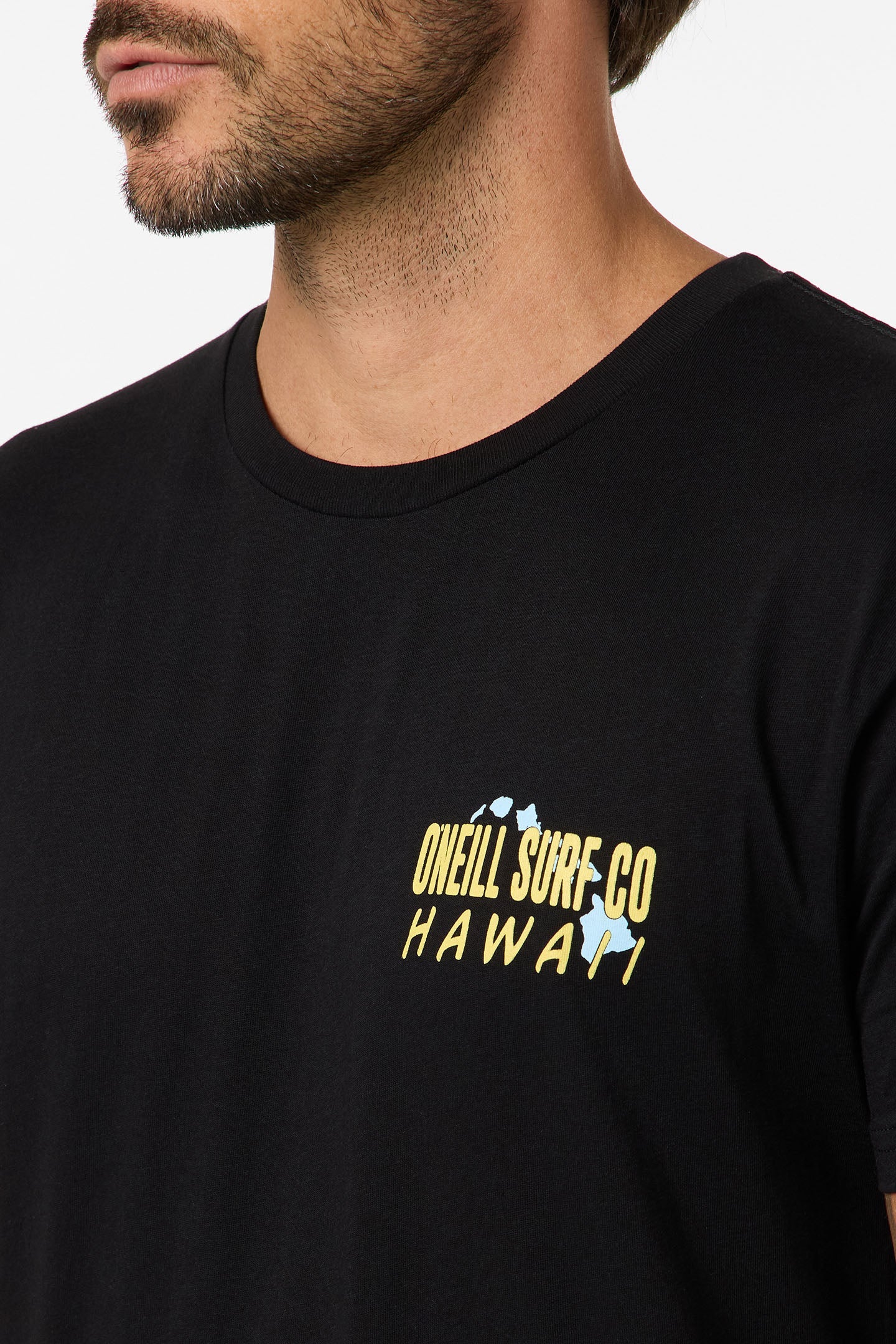 O'NEILL HAWAII TREVALLY CLASSIC TEE - BLACK - Image 3