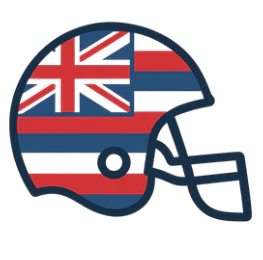 HAWN FLAG FOOTBALL BAMBOO STICKER