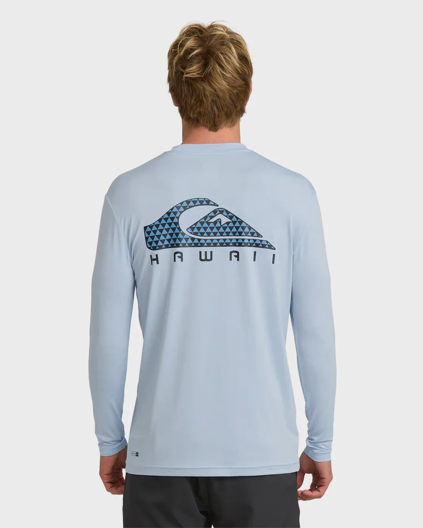 QUIKSILVER HI EVERYDAY SURF LONG SLEEVE SURF SHIRT - SKYWAY (SWY)