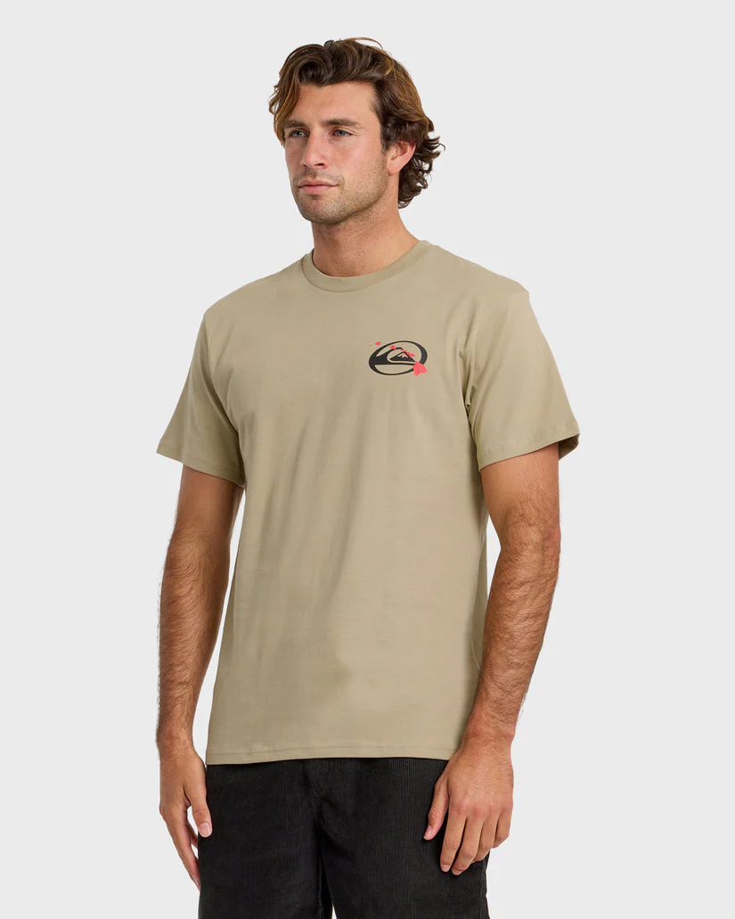 QUIKSILVER HI QUIKI ISLANDS TEE - SENECA ROCK - Image 2