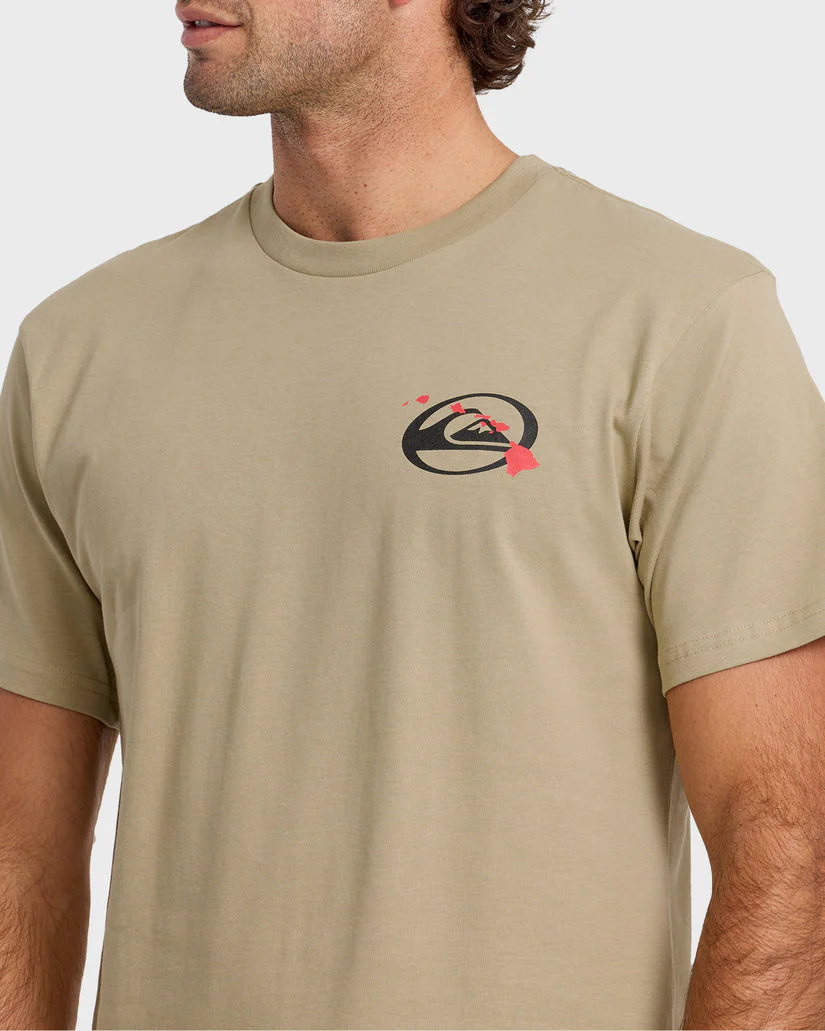 QUIKSILVER HI QUIKI ISLANDS TEE - SENECA ROCK - Image 3