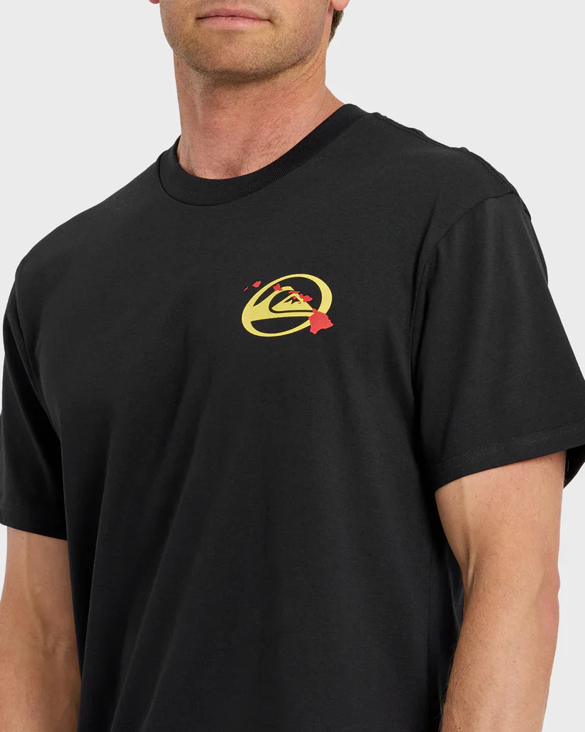 QUIKSILVER HI QUIKI ISLANDS TEE - BLACK - Image 3