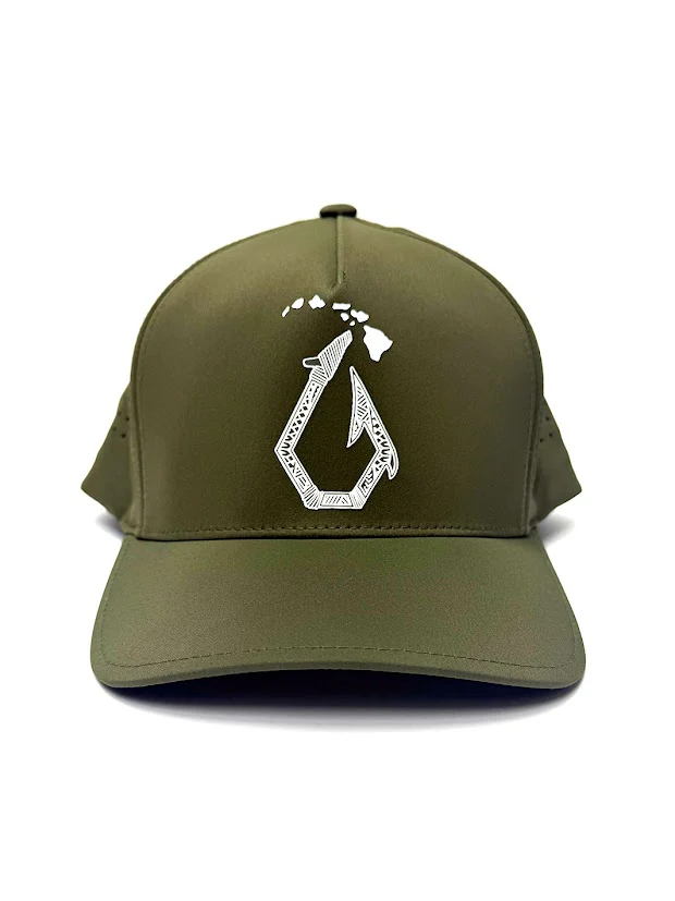 VOLCOM HAWAII VENTED DELTA HAT - GREEN (WMS)