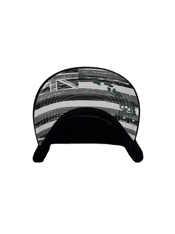 HIC ALOHA SCRIBE SNAPBACK HAT - BLACK - Image 2