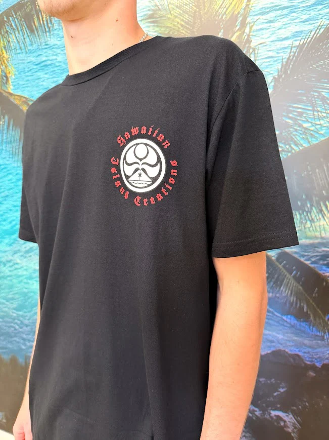 HIC ALOHA TUSK BIG BRADDAH TEE - BLACK - Image 2