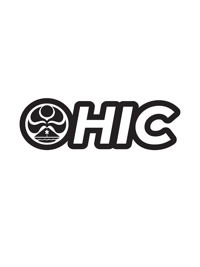 HIC CORP DIE CUT VINYL STICKER - BLACK