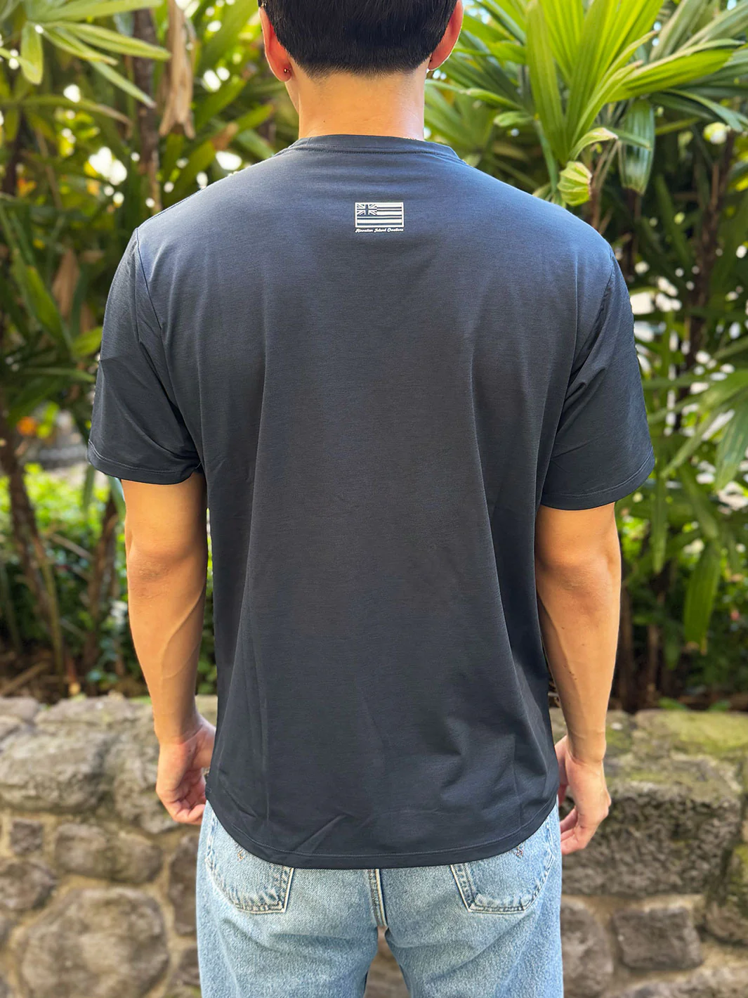 HIC DRY FIT SHORT SLEEVE SURF SHIRT - NAVY - Image 2