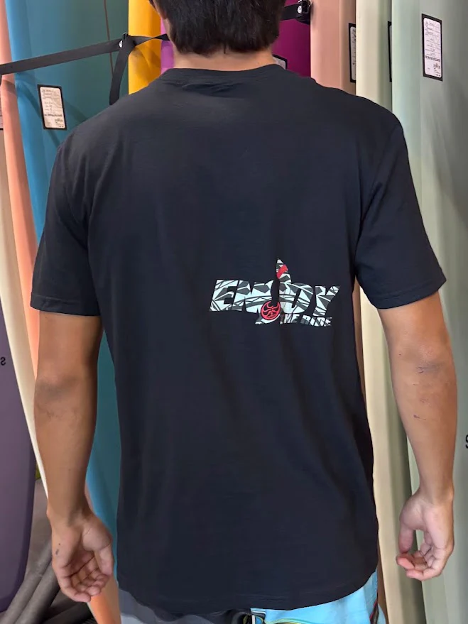HIC ENJOY TRIBAL TEE - BLACK - Image 2