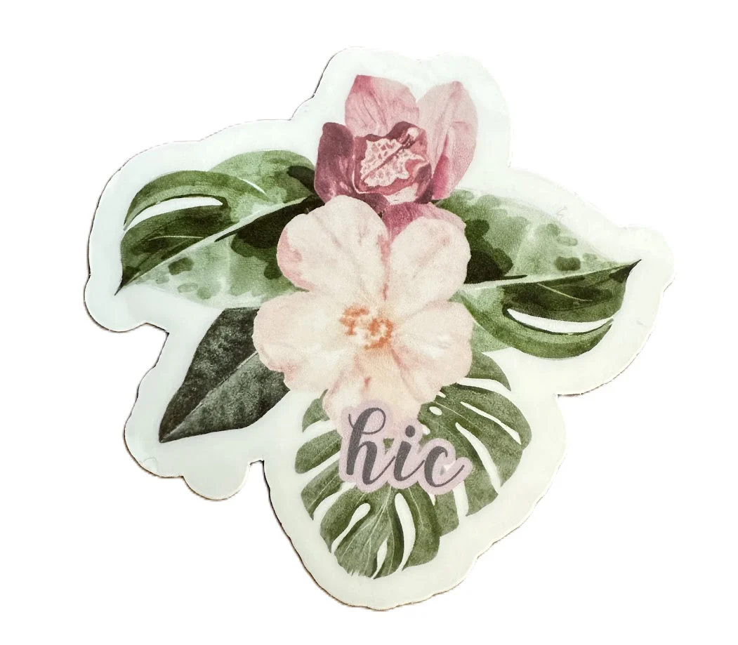 HIC FLORAL DECAL