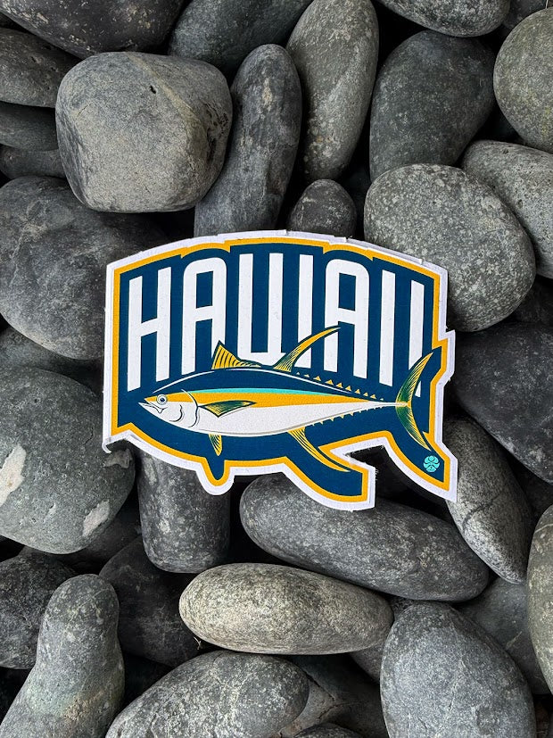 HIC HAWAII AHI STICKER