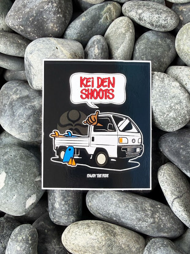 HIC KEI DEN TRUCK STICKER