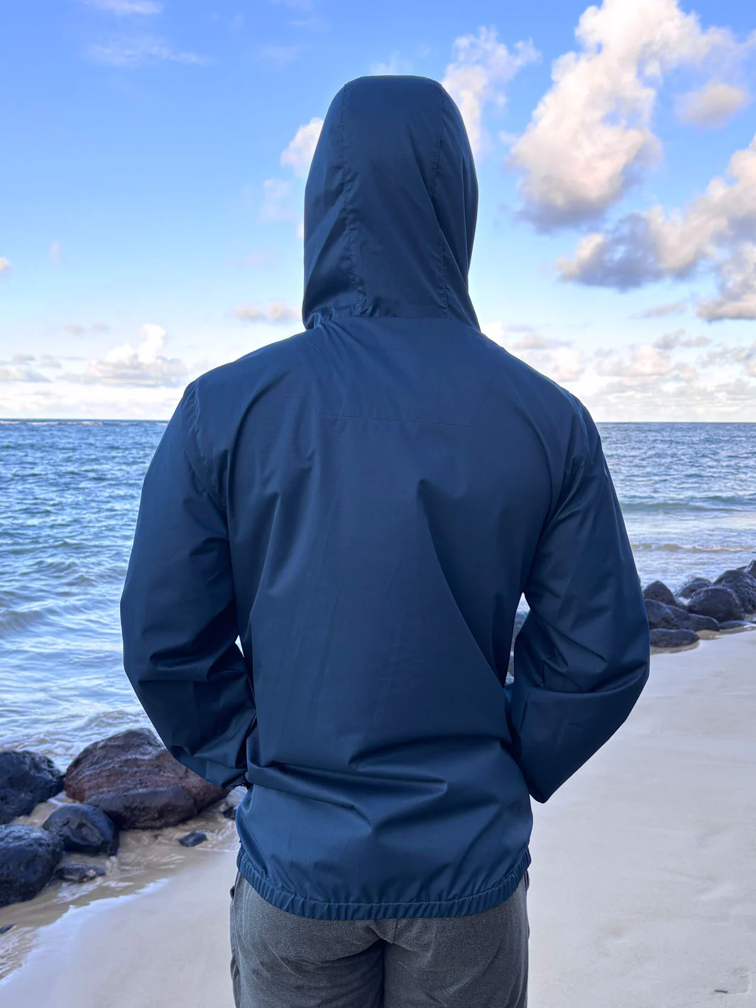 HIC MAJOR WINDBREAKER JACKET - NAVY - Image 2
