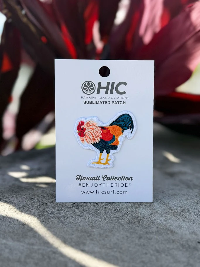 HIC SUBLIMATED ROOSTER PATCH