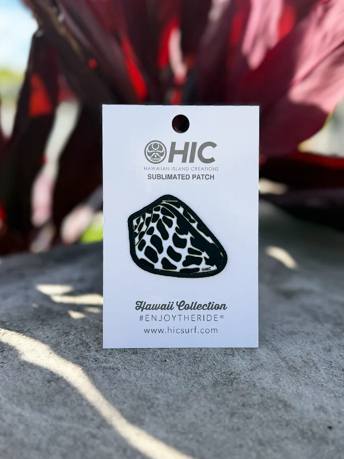 HIC SUBLIMATED HEBREW CONE PATCH