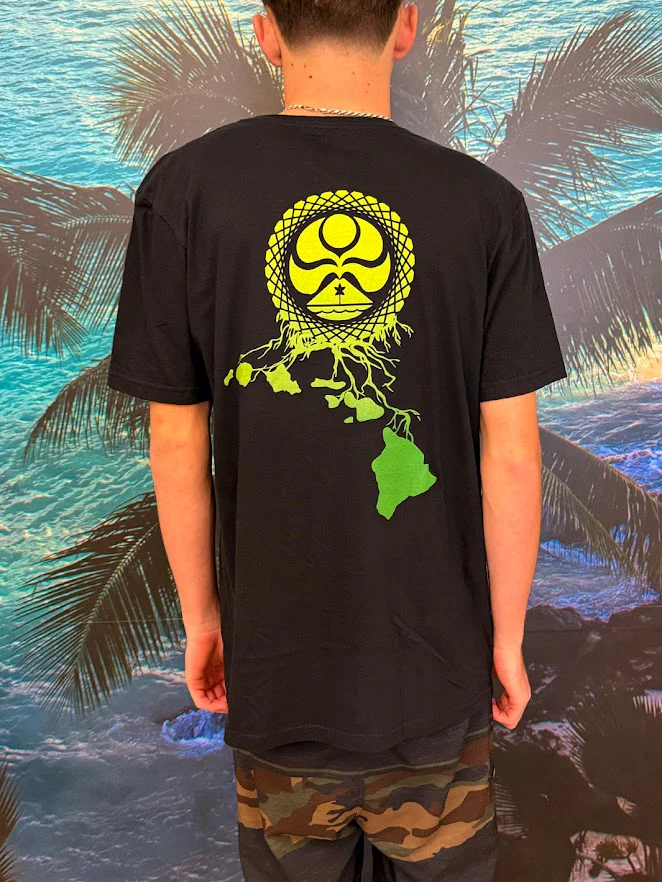 HIC WEB ROOTS TEE - BLACK