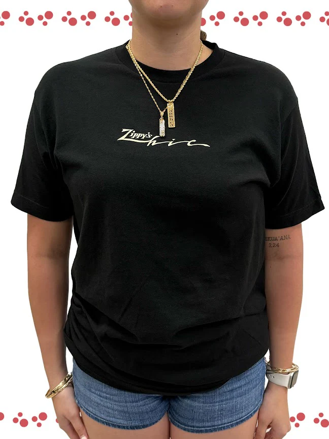 HIC X ZIPPY'S COLLAB TEE - BLACK - Image 4