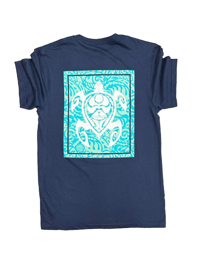 HIC HONU CLASSIC TEE - NAVY