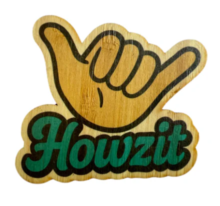 HOWZIT BAMBOO STICKER