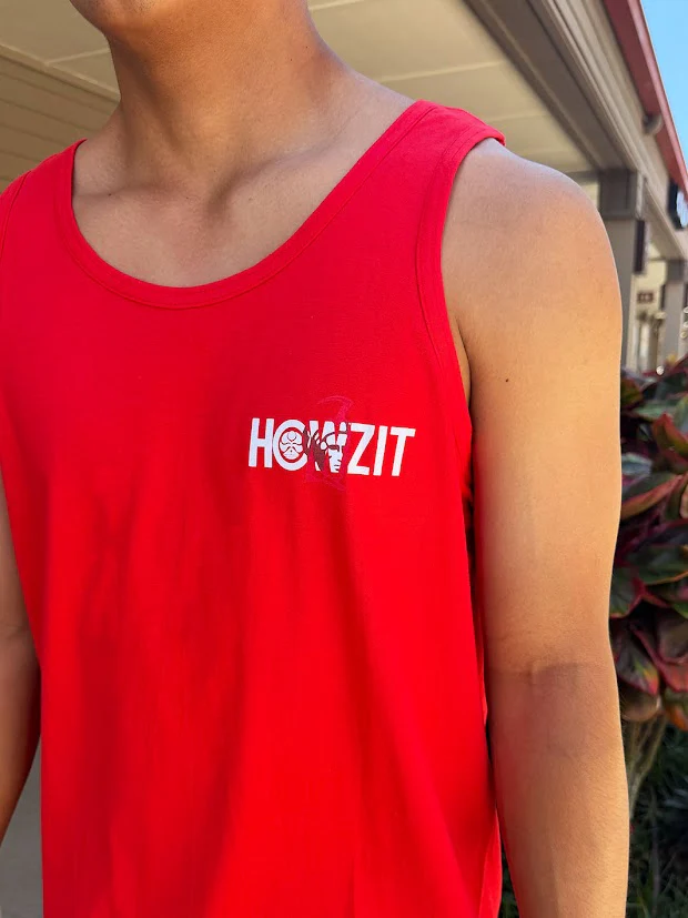 HIC HOWZIT PLATE TANK - RED - Image 2