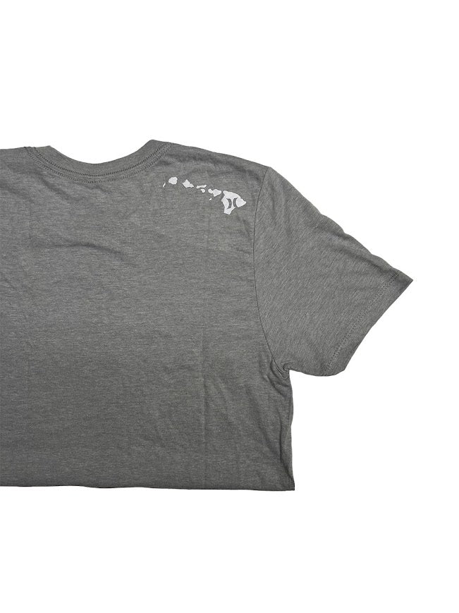 HURLEY ALOHA SOLID TEE - GRAY (079) - Image 2