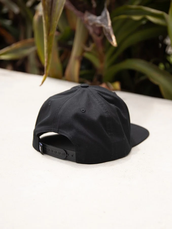 HURLEY OHANA SNAPBACK HAT - BLACK/TURQ - Image 2