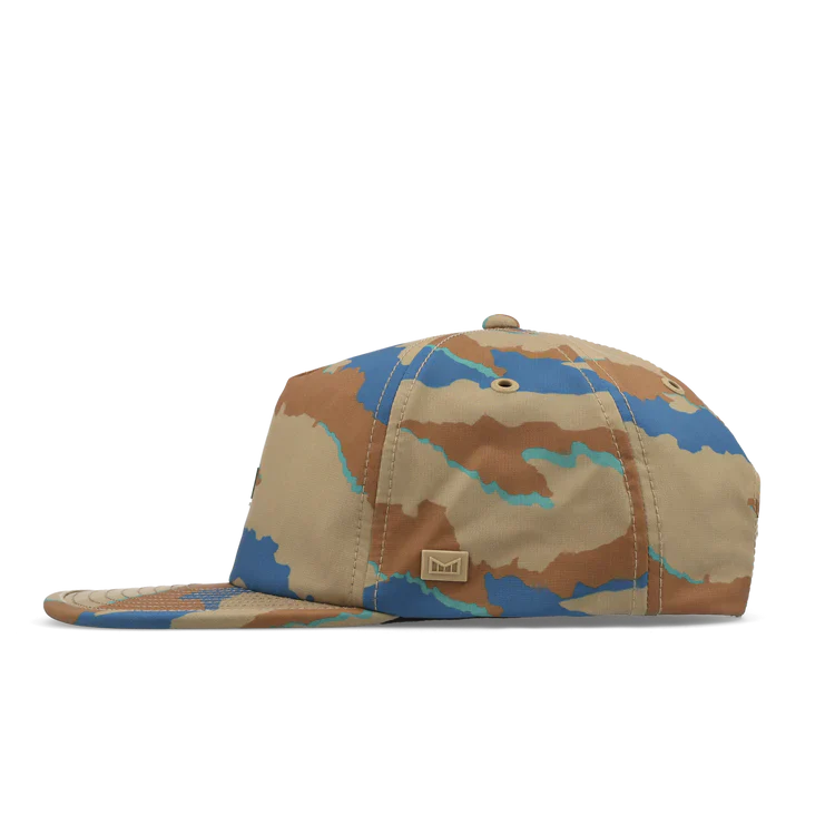 MELIN HYDRO EAGLE ISLANDS SNAPBACK HAT - SAND CAMO - Image 3