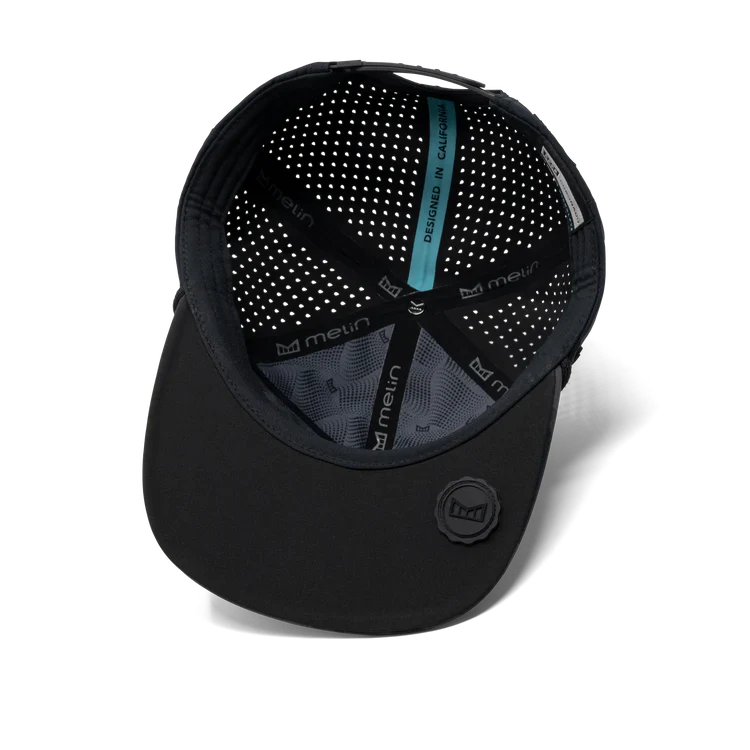 MELIN HYDROLITE CORONADO SNAPBACK HAT - BLACK CAMO - Image 5