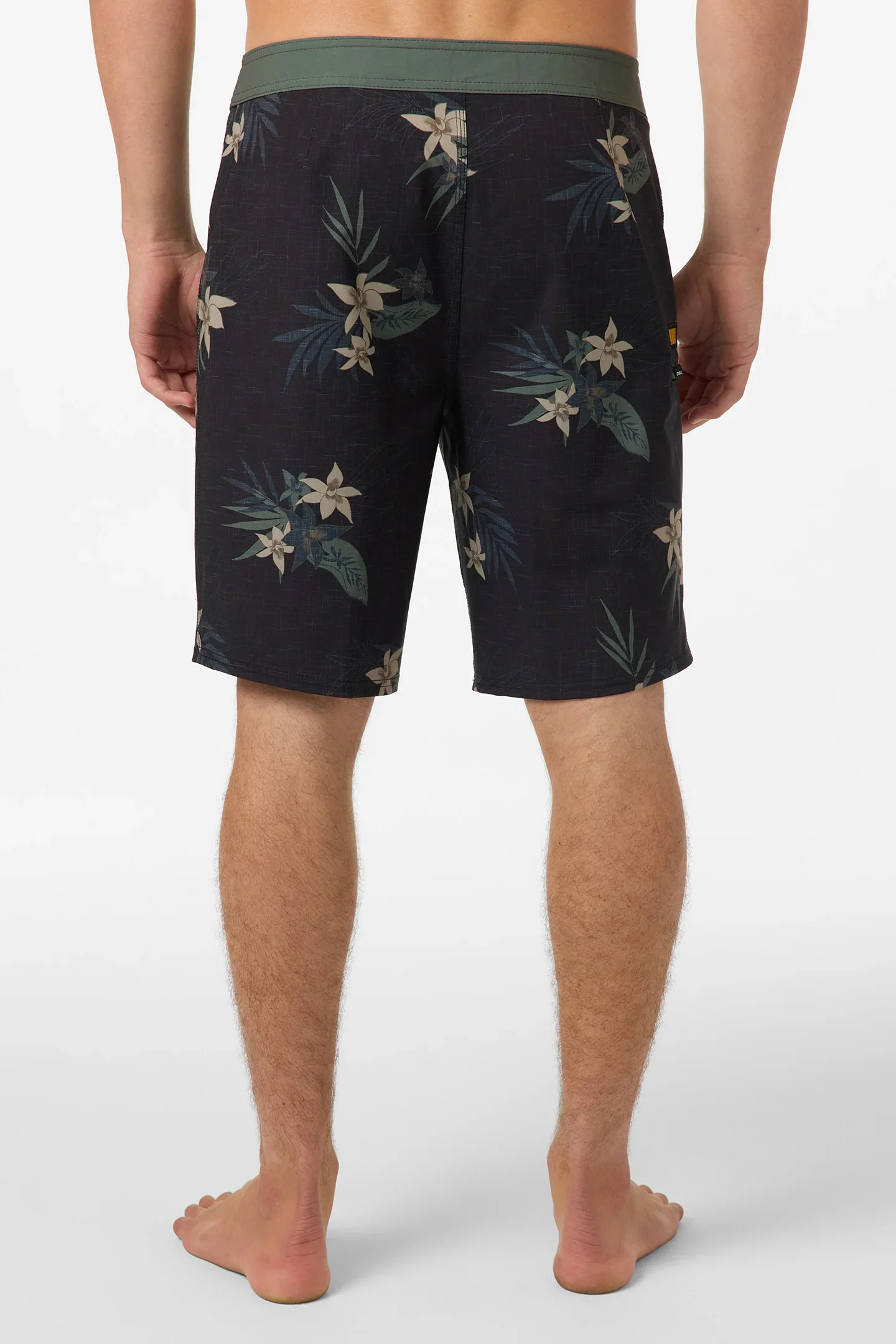 O'NEILL HYPERFREAK HEAT HAWAII 20" BOARDSHORT - BLACK - Image 2