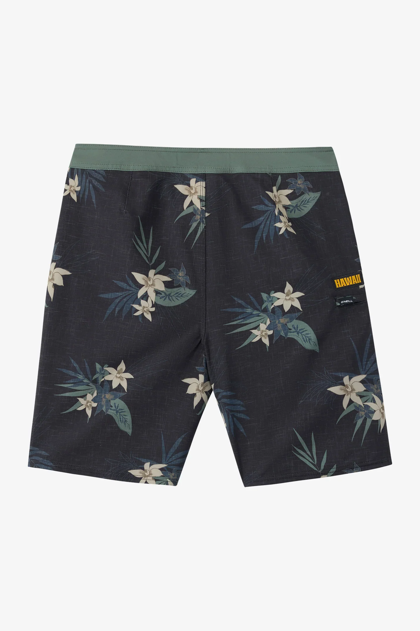 O'NEILL HYPERFREAK HEAT HAWAII 20" BOARDSHORT - BLACK - Image 5