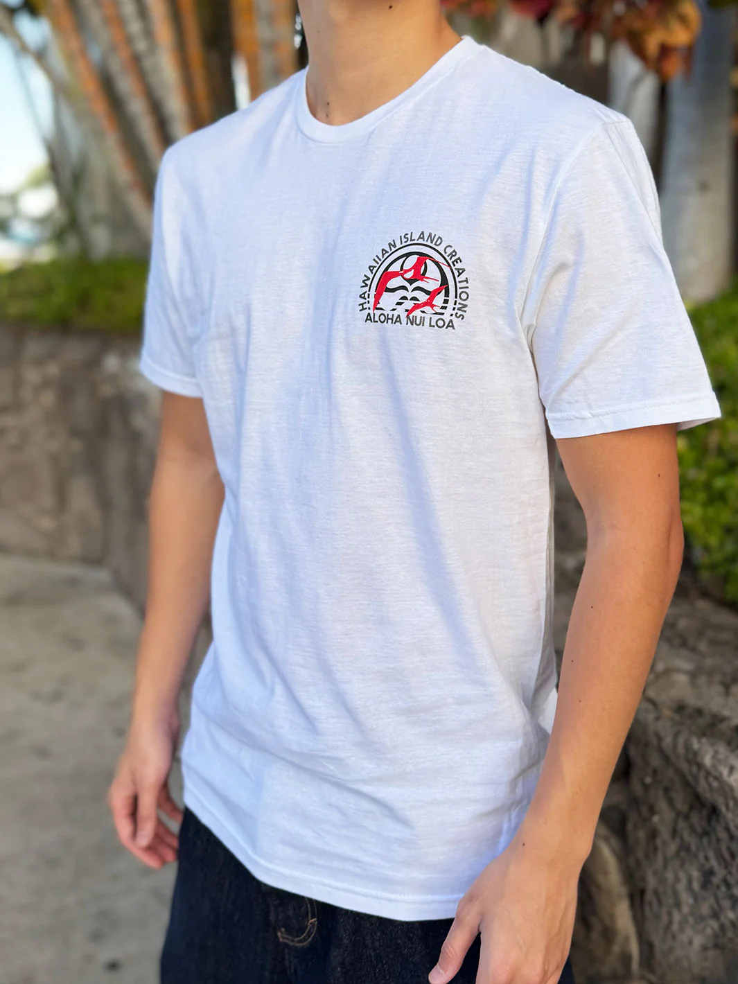 HIC IWA STAMP TEE - WHITE - Image 2