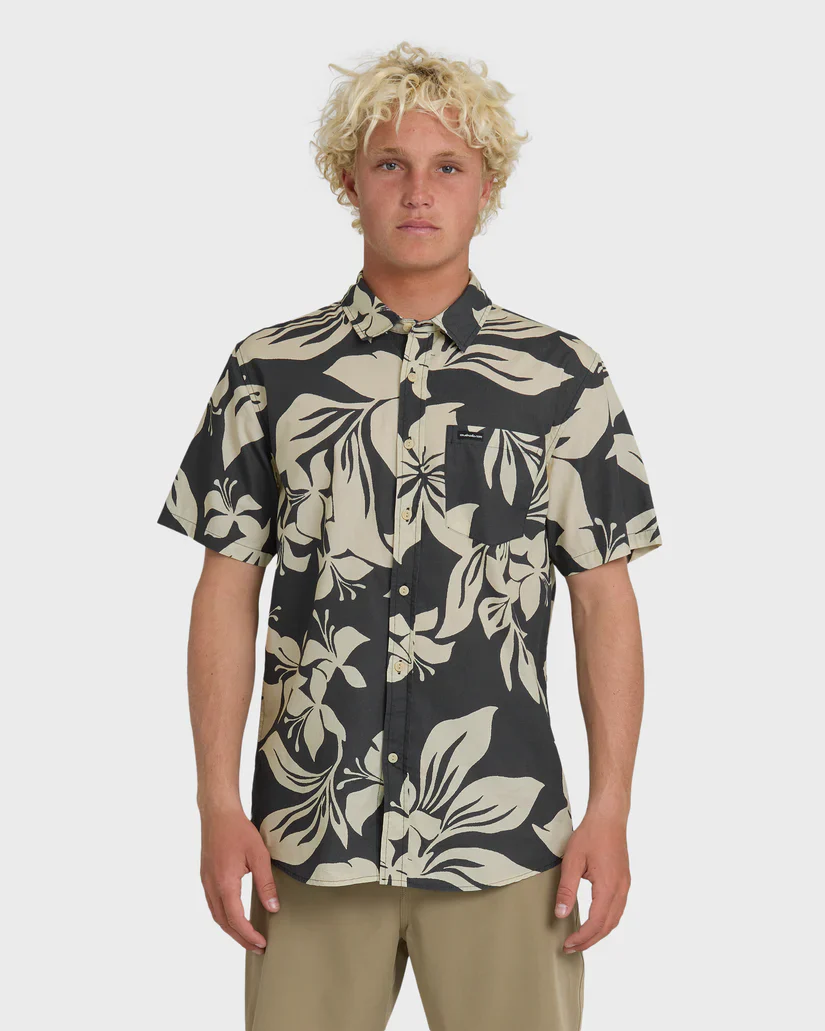 QUIKSILVER KAILUA CLASSIC WOVEN - BLACK (KZM0)