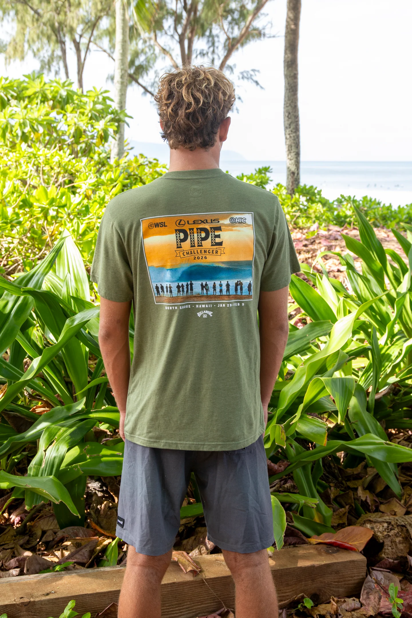 LEXUS PIPE CHALLENGER 2026 TEE - MILITARY HEATHER
