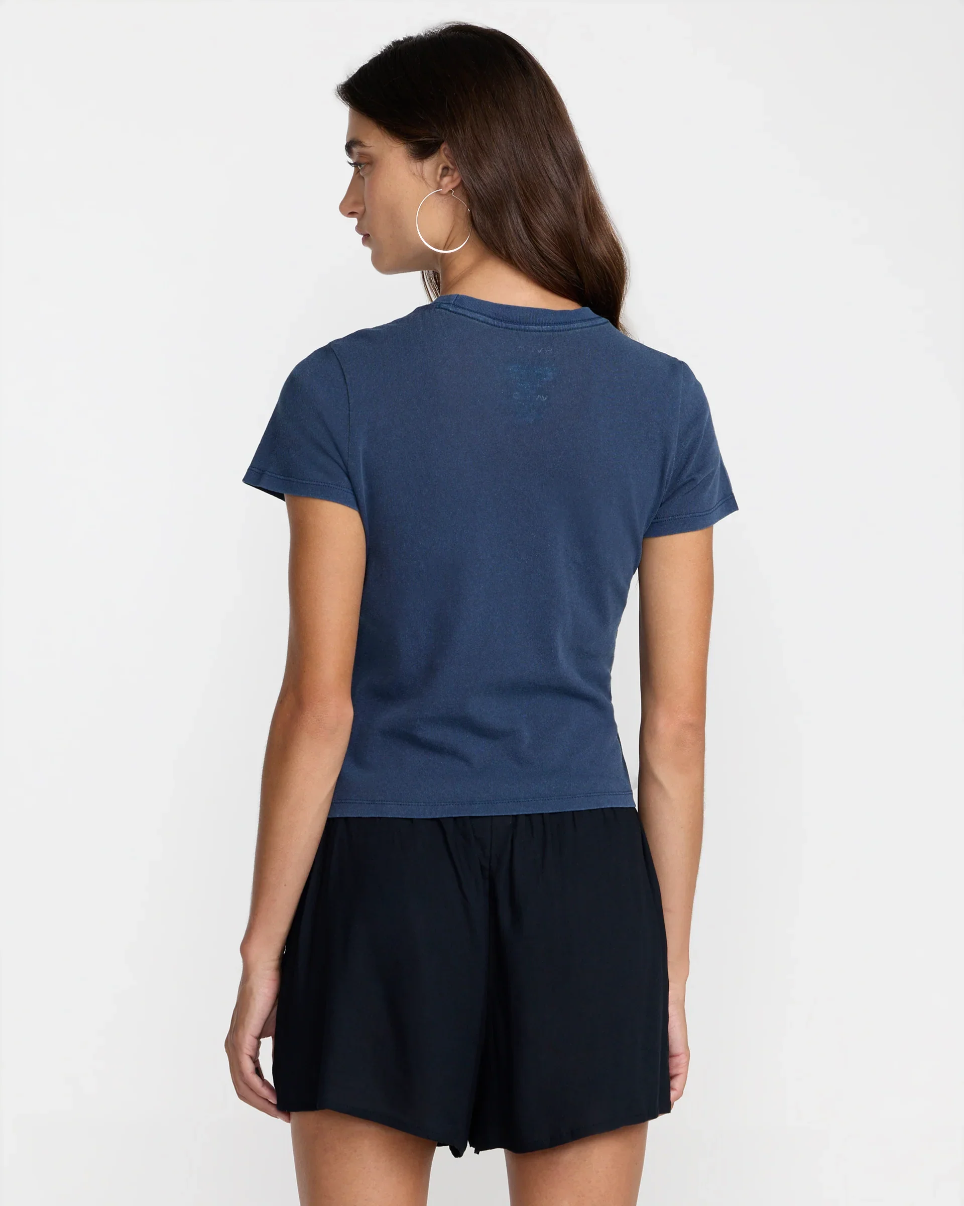 RVCA MADE IN PARADISE HAWAII WOMEN TEE - NAVY - Image 3